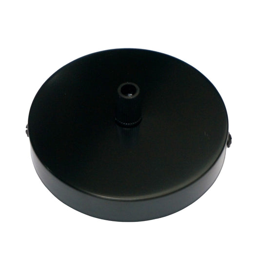 Black Industrial Ceiling Rose Vintage Light Pendant