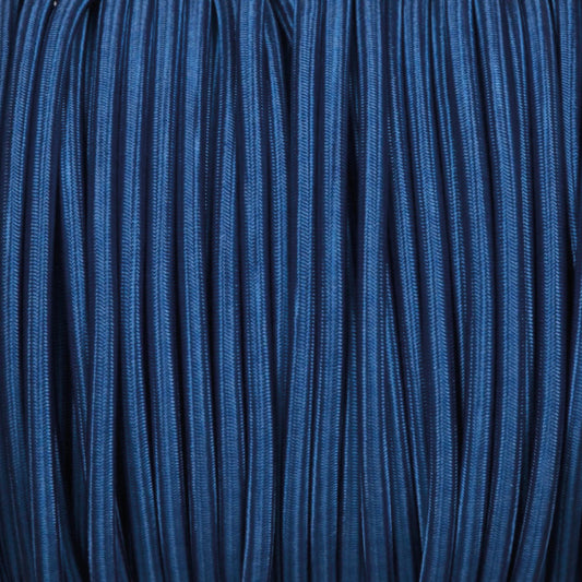 2 Core Round Fabric Braided Dark Blue