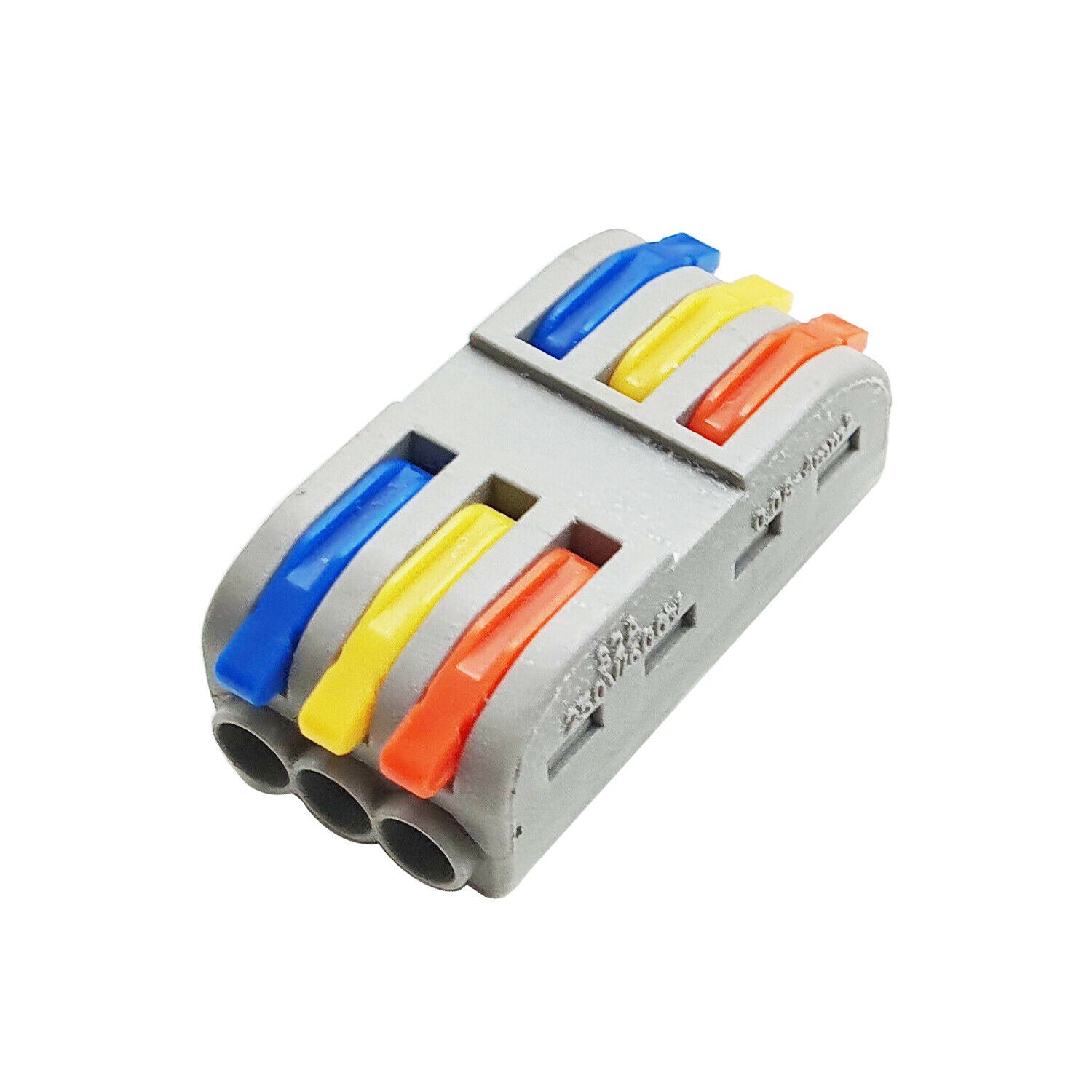 2/3 Way Electrical Connectors Wire Block Clamp Clips Fast Cable Reusable Lever~2163 - LEDSone UK Ltd