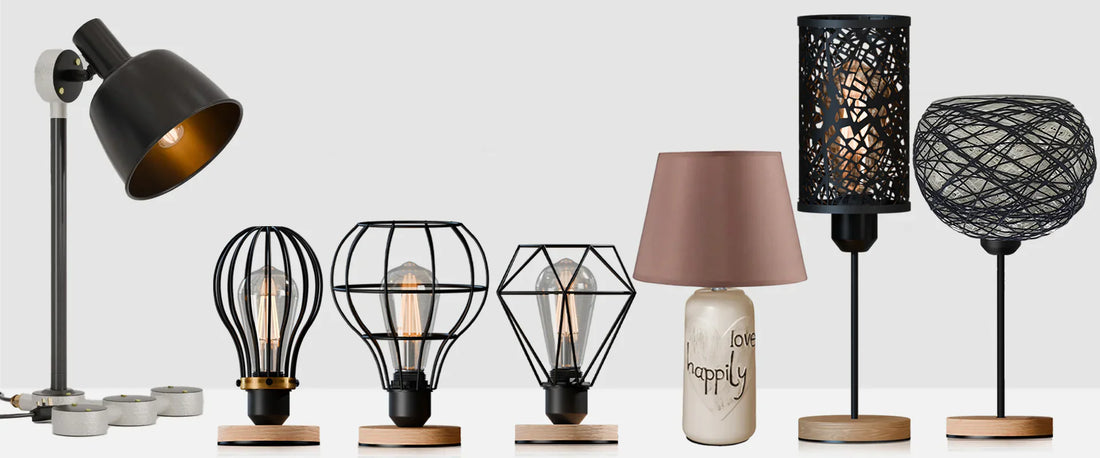 Table Lamp Shades & Dimmer Switches for Ideal Lighting