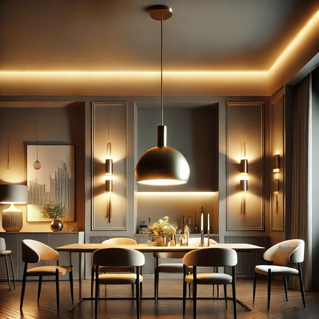 How to Layer Lighting in the Living Room Using Pendant Lights