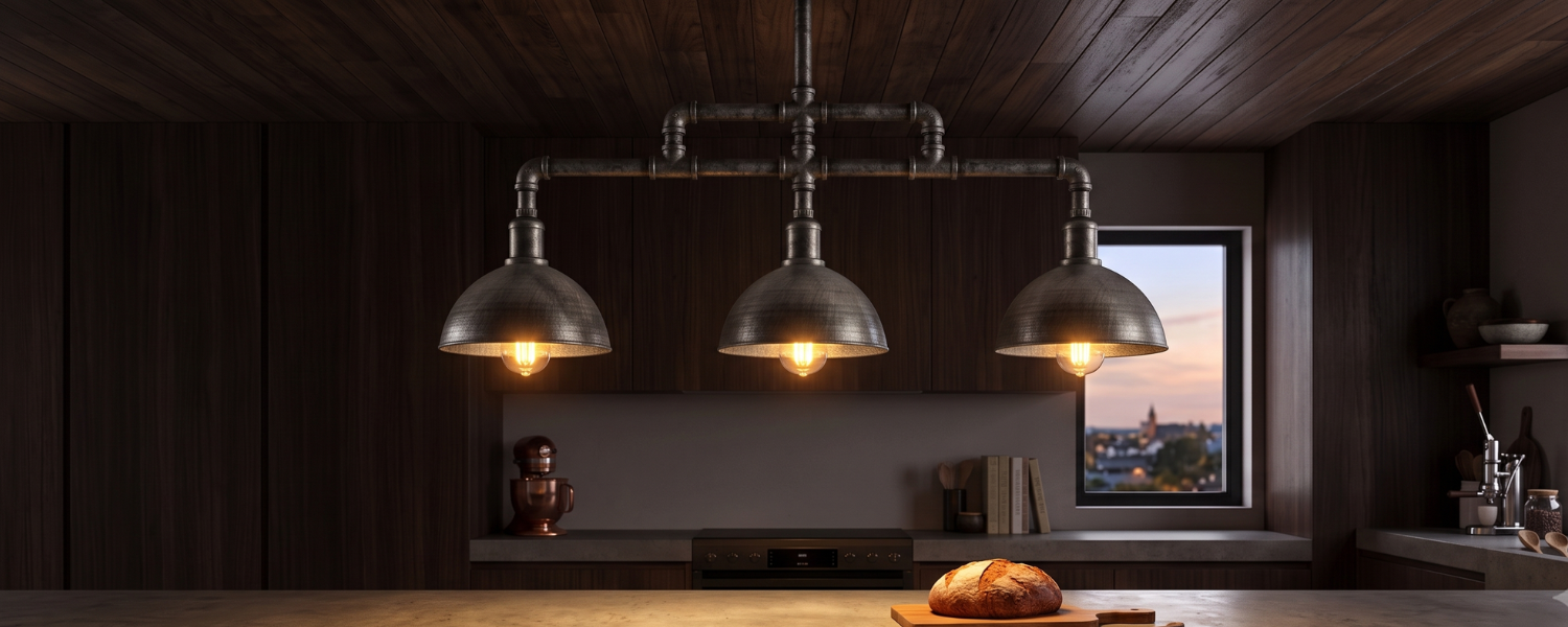 Steampunk & Pipe Lighting Ideas for Industrial Homes 2026 | LEDSone ...