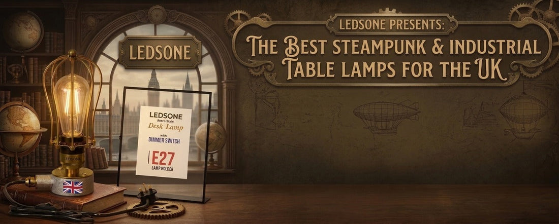 10 best steampunk table lamps for your home in the UK