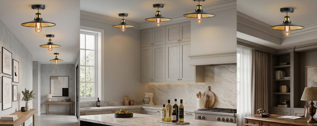 Flush vs. Semi-Flush Ceiling Lights: Which Is Right for Your Room?