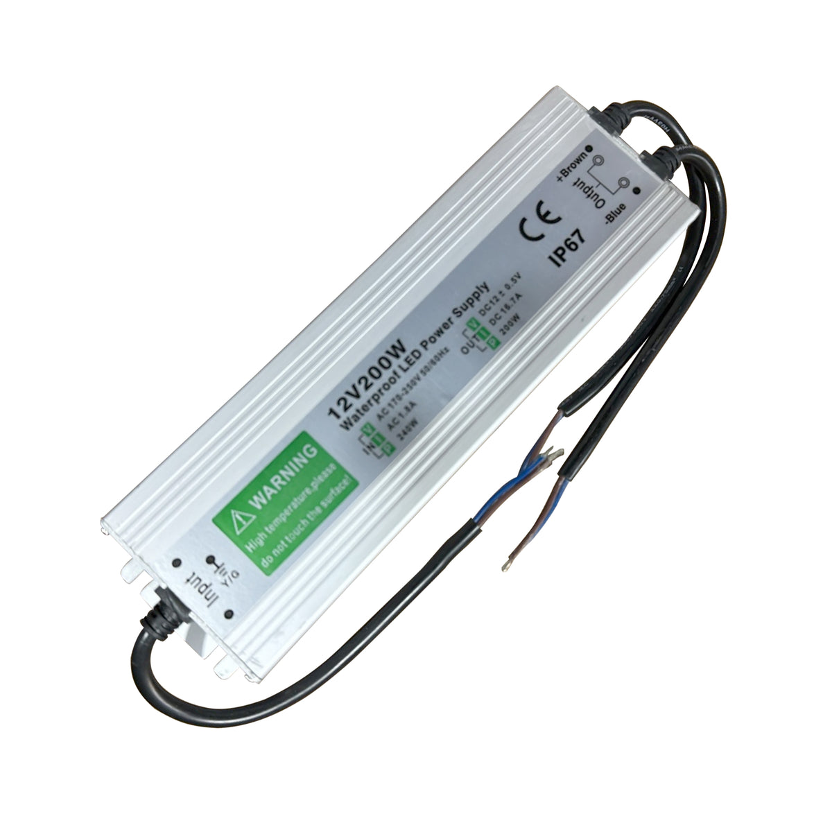 Wasserdichter LED-Transformator, 60 W, IP67, DC 12 V Wasserdichter LED-Transformator, 60 W, IP67, DC 12 V