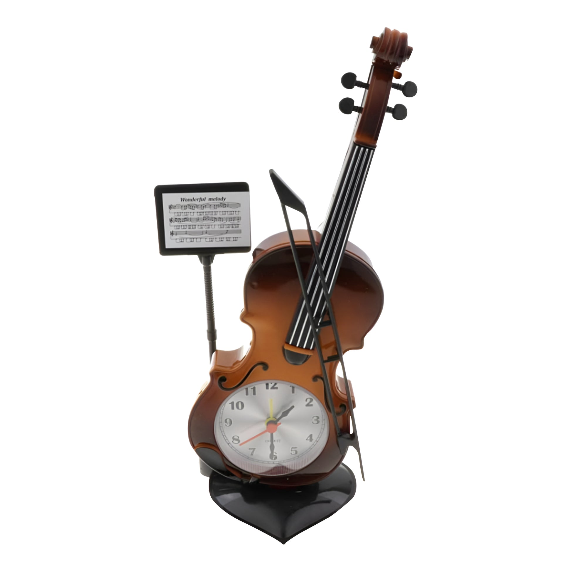 Violin clocks for living room