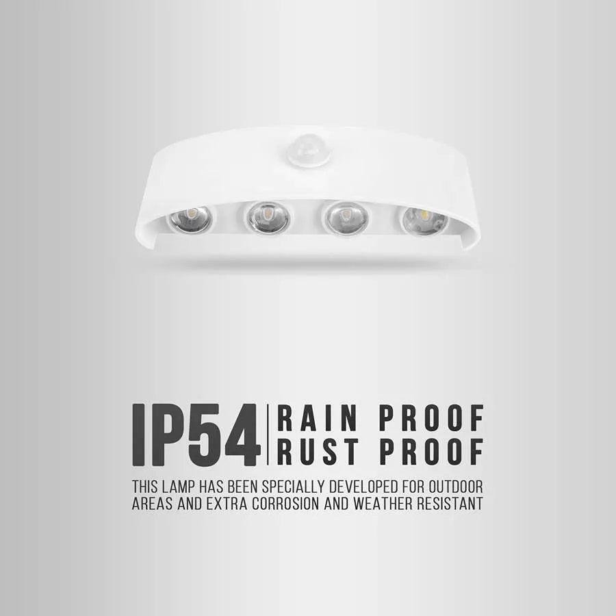 IP54 rainproof rust proof led outdoor wall lights