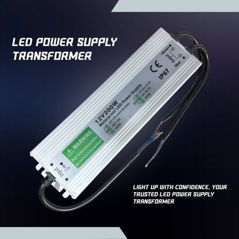IP67 Waterproof DC 12V LED Driver LED Power Supply Ledsone Transformer ~ 4490
