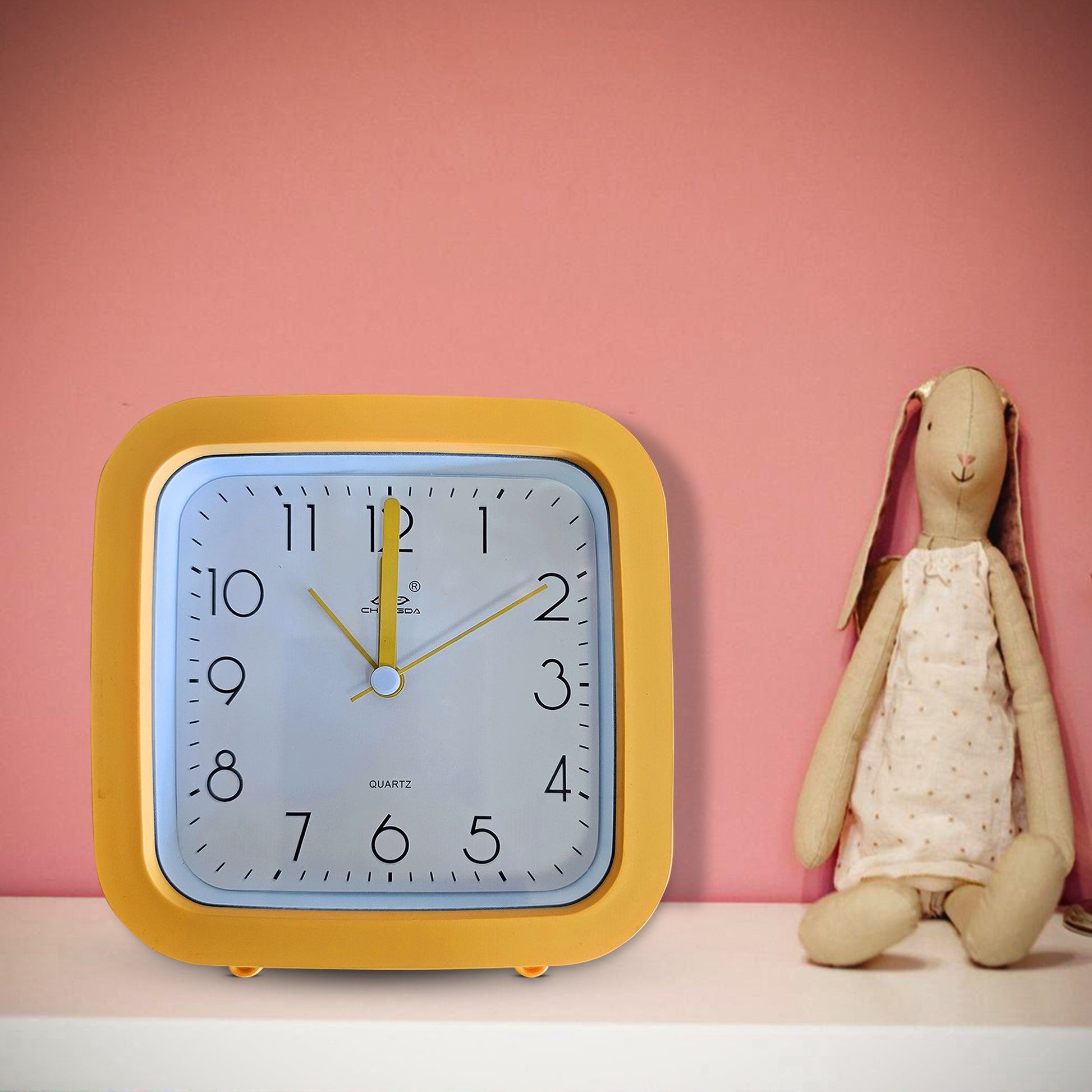 Orange 5 Inch Alarm Clock