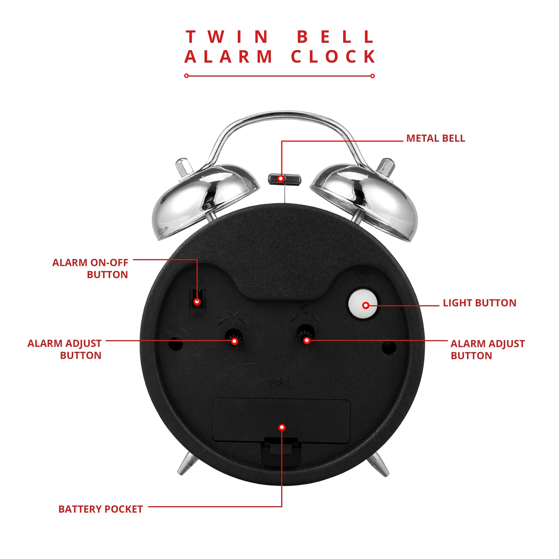 Twin Bell Alarm Clock Sound