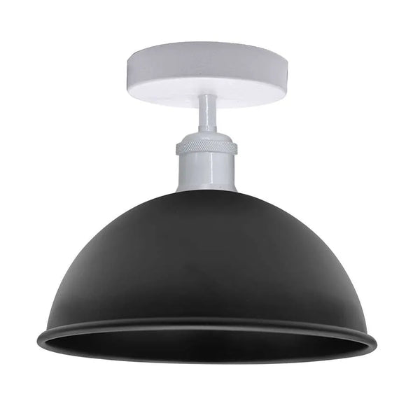 Lámparas de techo vintage para sala de estar ~5111 – Blanco y negro / Sin bombilla