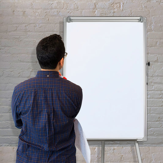 Stand Magnetic Easel-style Dry Erase Portable White Board
