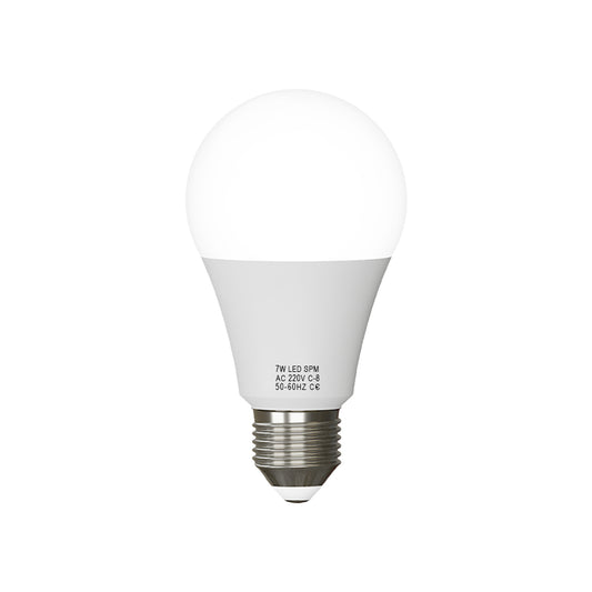 Cool white LED Bulb-7W A60 GLS E27