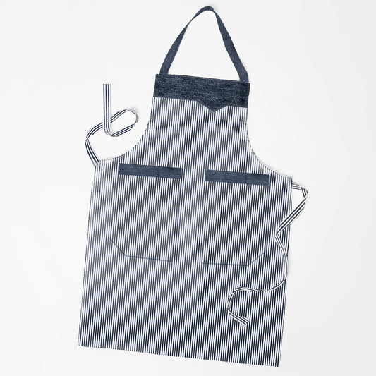 Cooking Apron for Women with Double Pocket~5452