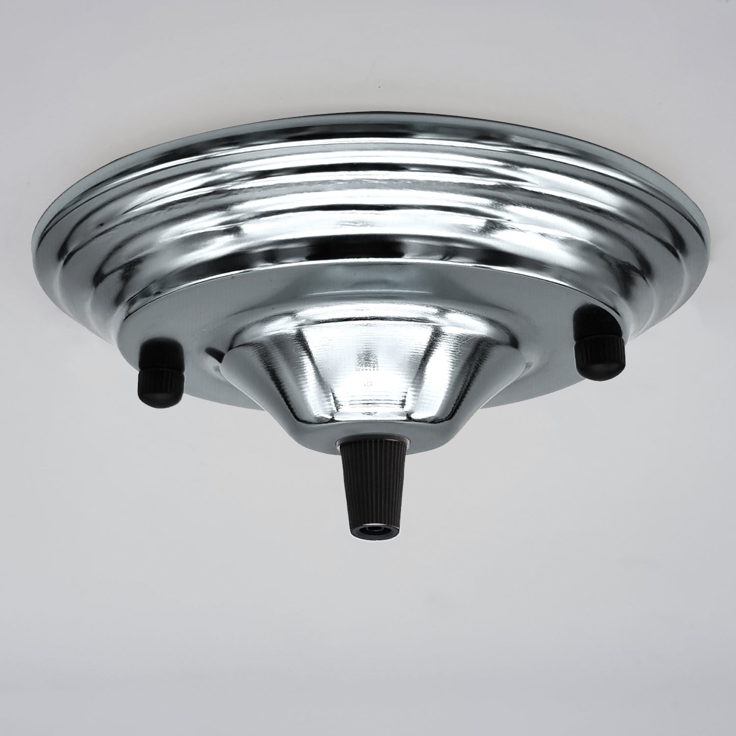  Drop Metal Front Fitting Ceiling Rose