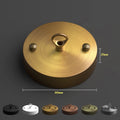100mm Front Fitting Ceiling Hook  Single Point Outlet ~1450