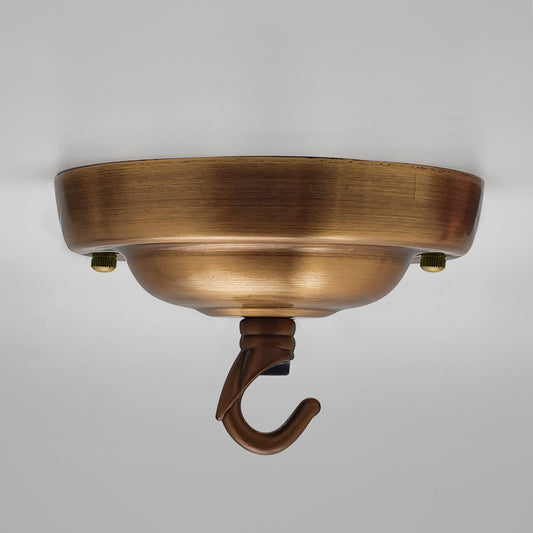Ceiling Rose Hook Plate For Light Fitting Chandelier 105mm Dia Choose Finish~2097