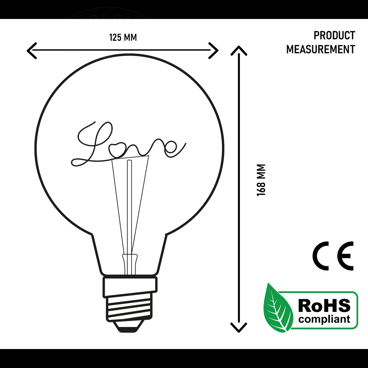 warm white light bulb