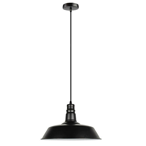 Modern adjustable Hanging bowl Black pendant  Lamp E27 holder~4009