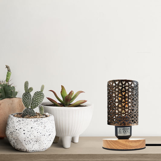 Lámparas de mesa elegantes del Reino Unido para una decoración elegante ~5356