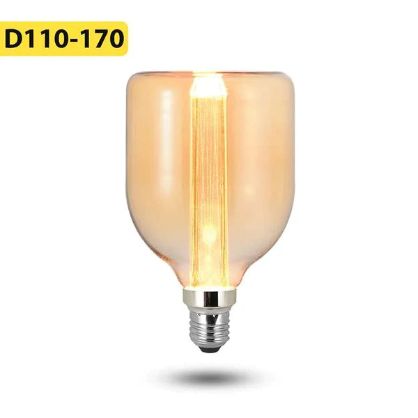 Vintage d110-170 E27 Base Edison Tubular Decorative Bulbs