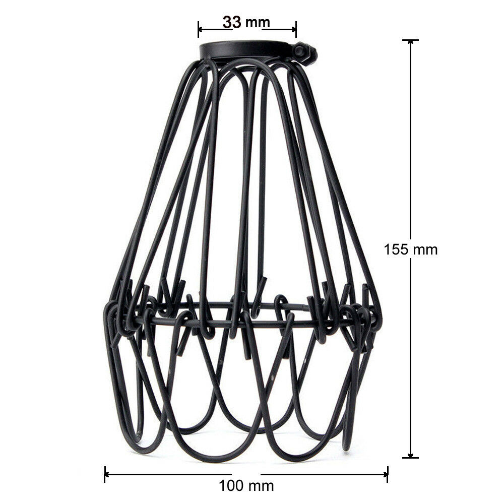 Black wire cage - Size image