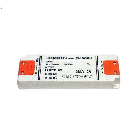 36W Ultra Thin LED Driver AC 230V to DC12V Power Supply Transformer~3272