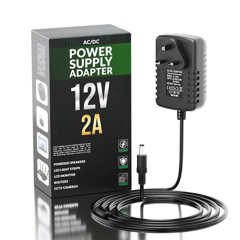 12V CCTV Power Adapter & 2/4/6/8 Splitter 2A PSU Connector~2365