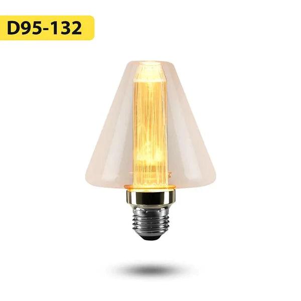 Vintage d95-132 E27 Base Edison Tubular Decorative Bulbs