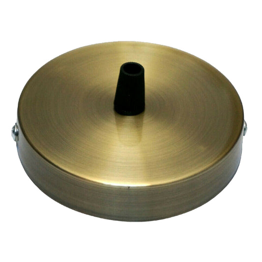 LEDSone industrial vintage 1 Outlet Metal Ceiling Rose 100x25mm ~2765
