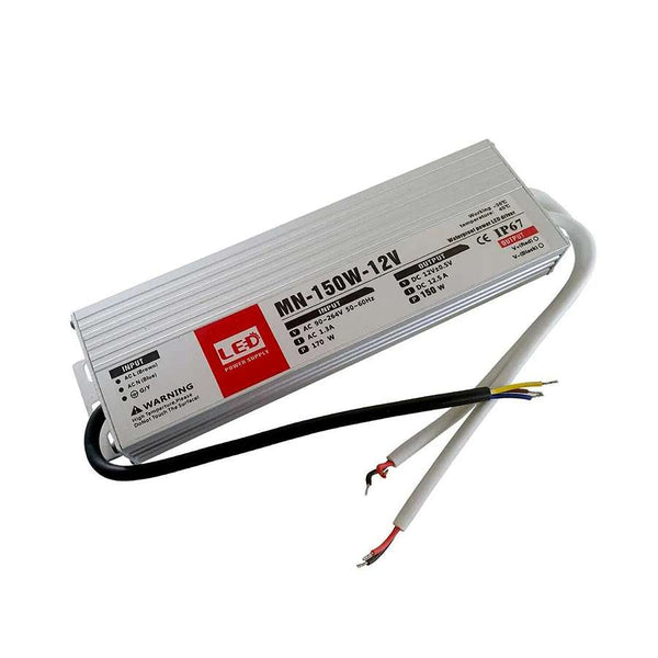 LED Driver Slim DC 12V waterproof IP67 60w to 200w Power Supply Led Adapter ~1432 – 150W