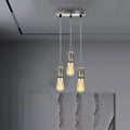 Industrial 3 Light Pendant Multi Drop E27 Switch Holder Fitting~1622