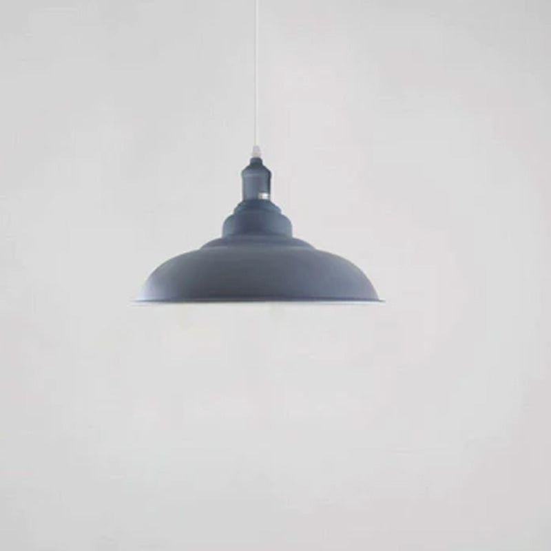 Grey colour Modern Vintage Industrial Retro Loft Metal Ceiling Lamp Shade Pendant Light