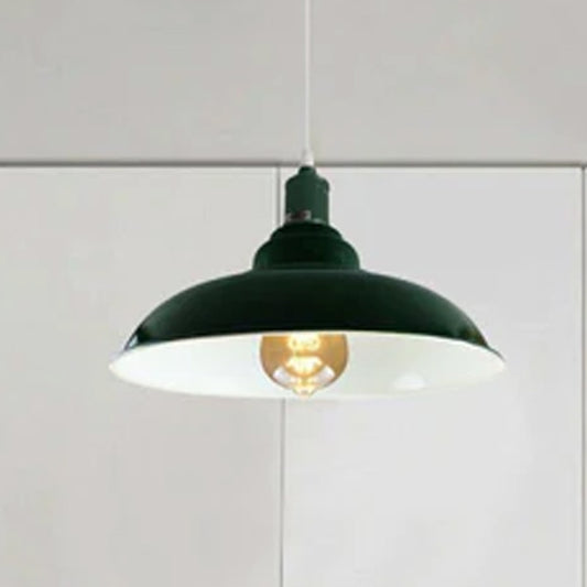 Green colour Modern Vintage Industrial Retro Loft Metal Ceiling Lamp Shade Pendant Light~1646