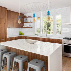 10 Pack  Ceiling Pendant Hanging Light PVC Cable_E27 Lamp Holder ~4253