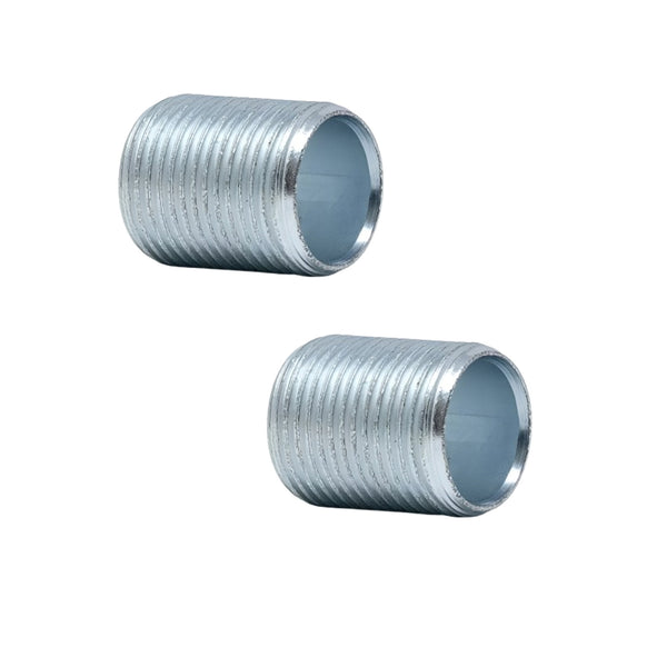 20 mm buisverzinkte stalen connector buisfitting ~5542 – 2-PACK