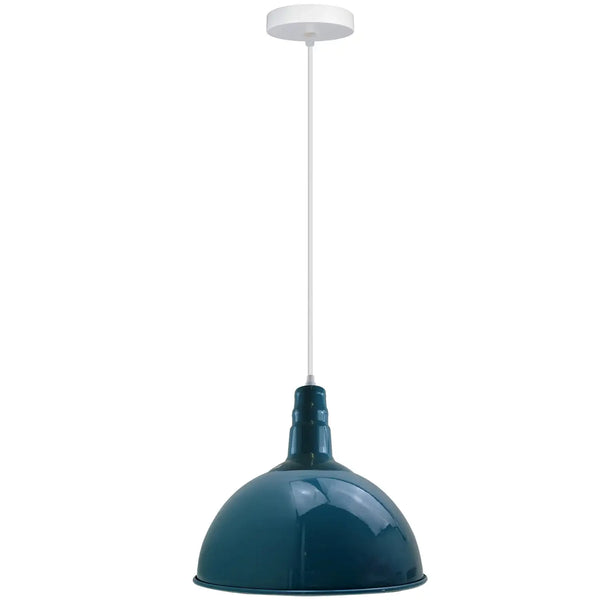 Vintage Industrial Ceiling Light Metal Dome Shade Pendant Light~5798 – Yes