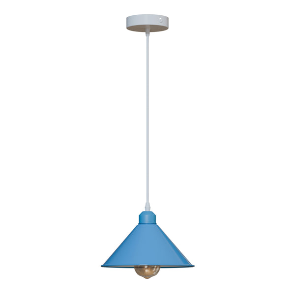 Hanging Lights for Tables E27 Lamp Base ~ 5865 – Blue / Yes