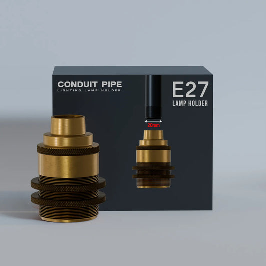 20mm E27 Thread Holder for Conduit Light ~5540