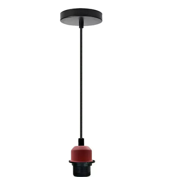 Pendant Lamp Bulb Holder Ceiling Light E27 Fitting  ~5872 – No