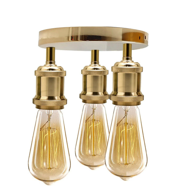 Lámpara de techo moderna de 3 luces semiempotrada ~5926 – Sí