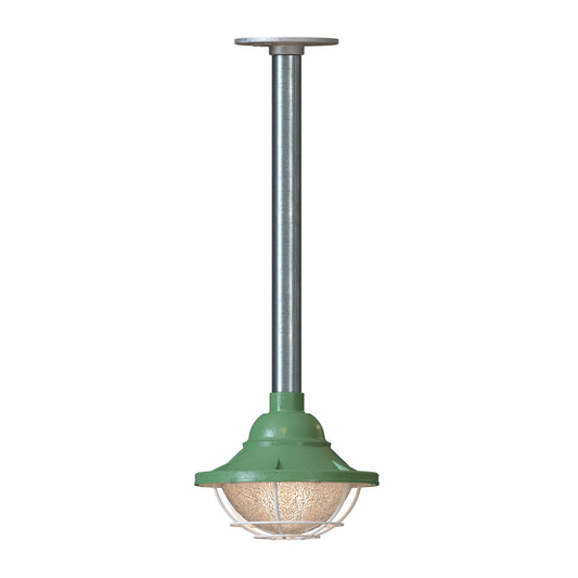 Industrial Conduit 3/4"pipe Pendant light with Metal cage hanging chandelier ~ 6111