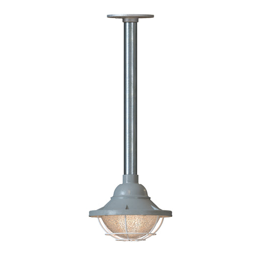 Industrial Conduit 3/4"pipe Pendant light with Metal cage hanging chandelier ~ 6111