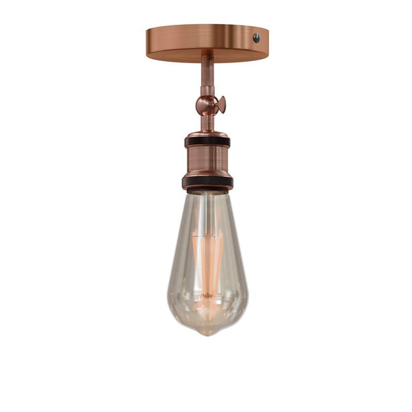 Lámpara de techo empotrada industrial retro vintage ~6134 – Cobre