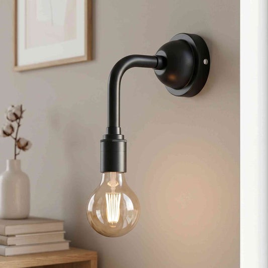 Industrial Wall Light E27 G95 LED Elbow Arm Wall Sconce - 6829