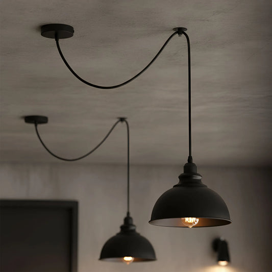 Ø 21cm | E27 SVANGA Suspension Light Fixture Slag-Arm ~6869