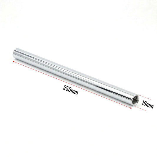 M16 Female Threaded Lamp Pipe 250mm Hollow Lighting ~6939