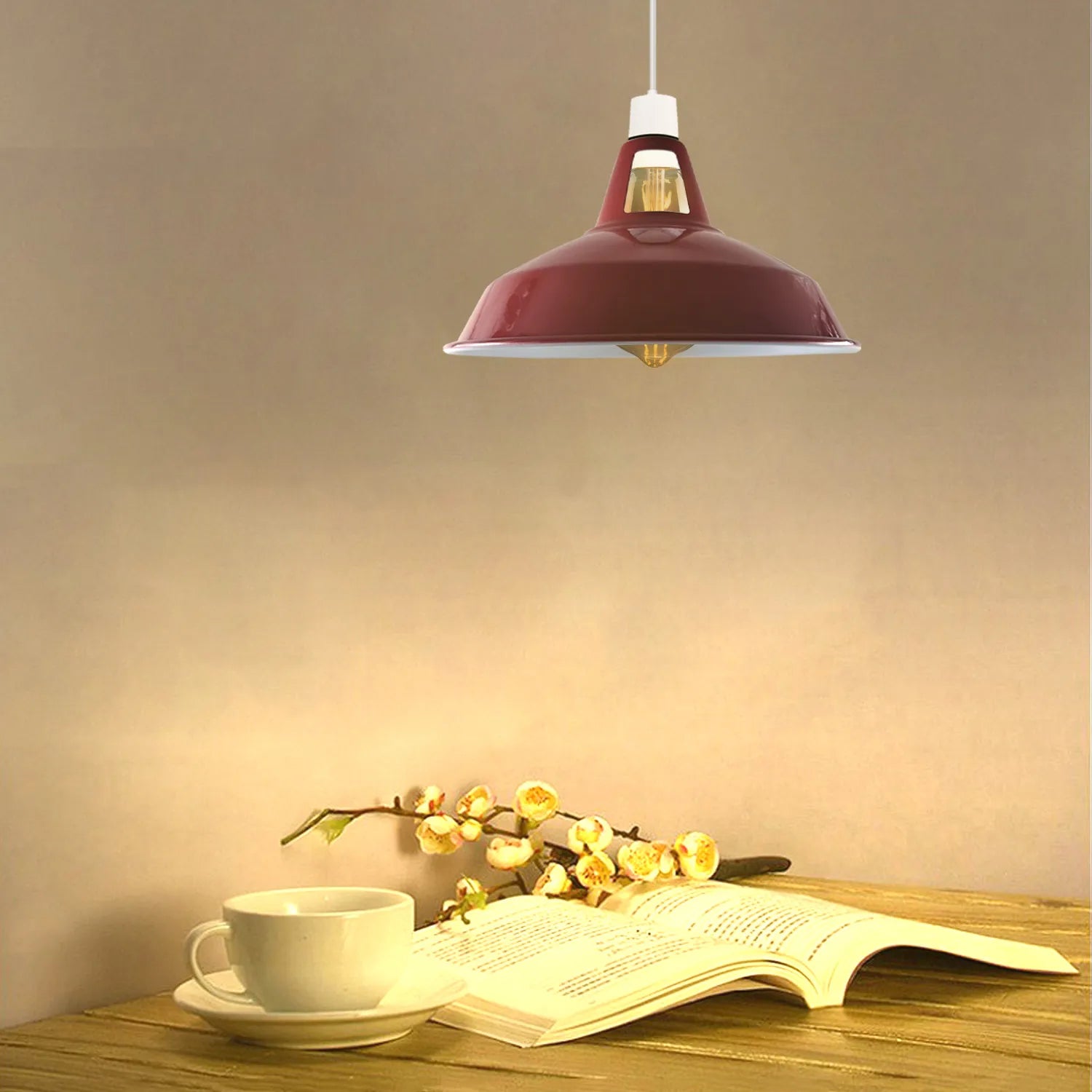 Retro metal lamp discount shades