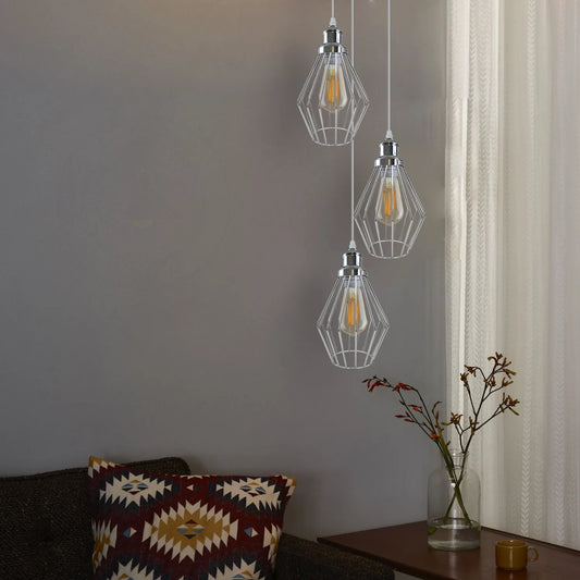 Modern Vintage Industrial Pendant Ceiling Light | LED Kitchen Dining Living~4209