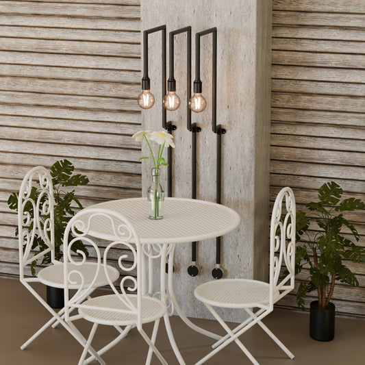 Industrial Height Conduit Wall Mounted Conduit Pipe Wall Lamp ~ 6133